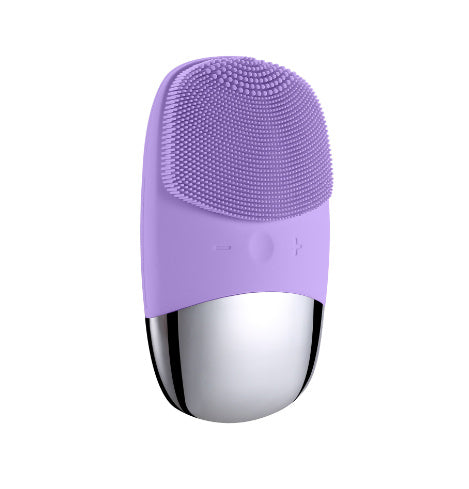 Mini Silicone Electric Face Cleansing Brush Electric Facial Cleanser