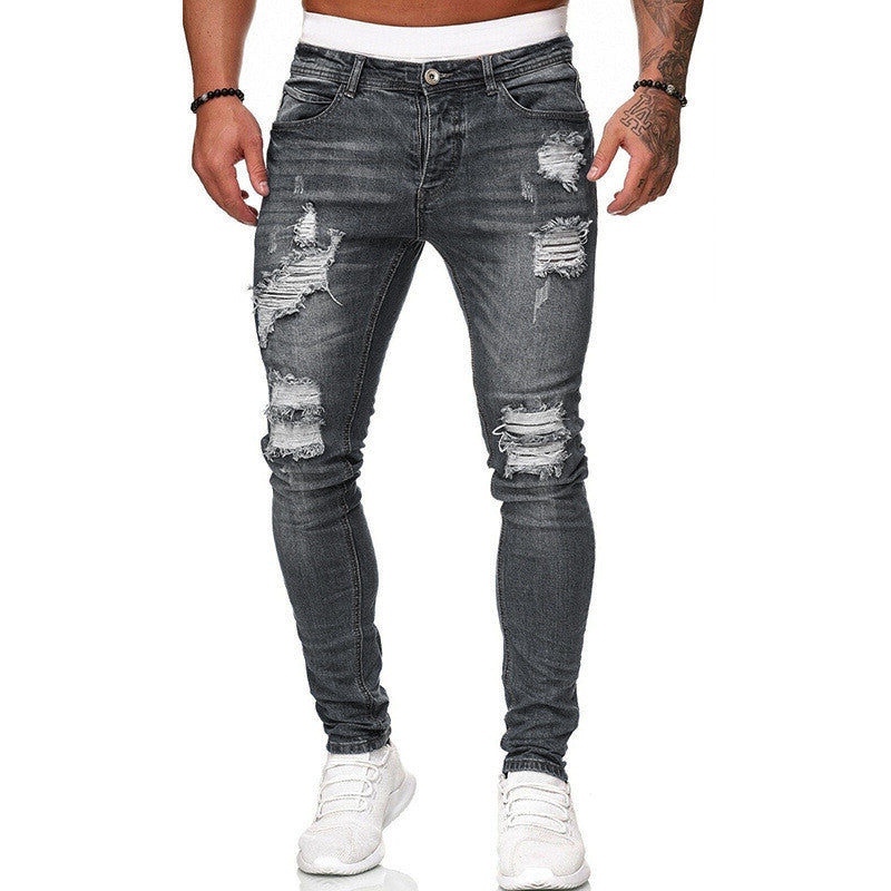 men’s ripped skinny jeans