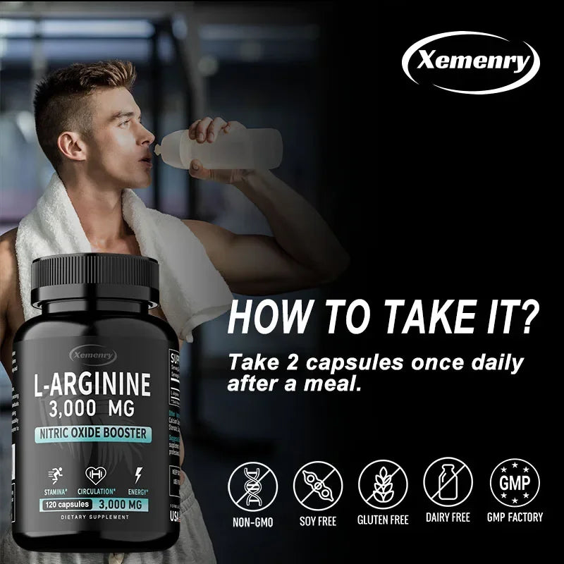 L-Arginine 3000mg - Men&