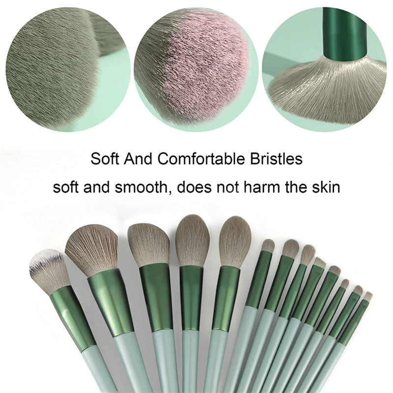 13Pcs Makeup Brush Set Make Up Concealer Brush Blush Powder