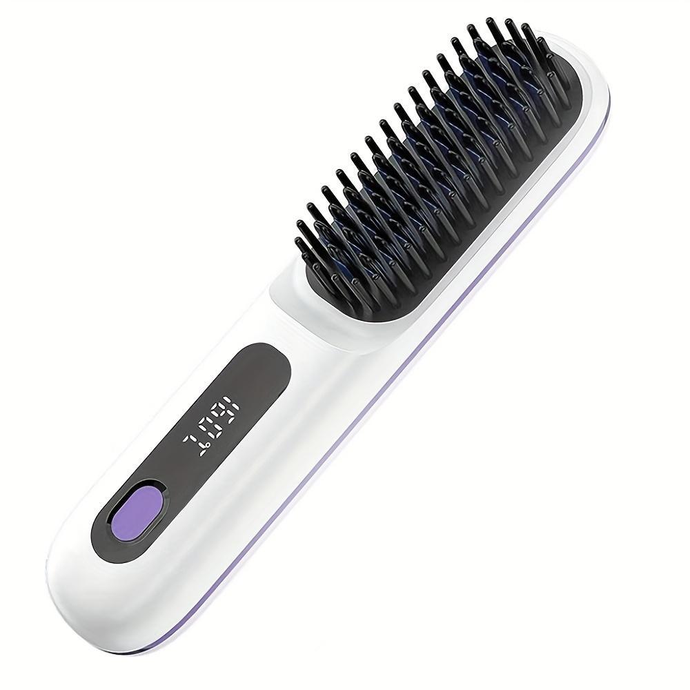 USB Wireless Household Electric Hair Straightening Comb