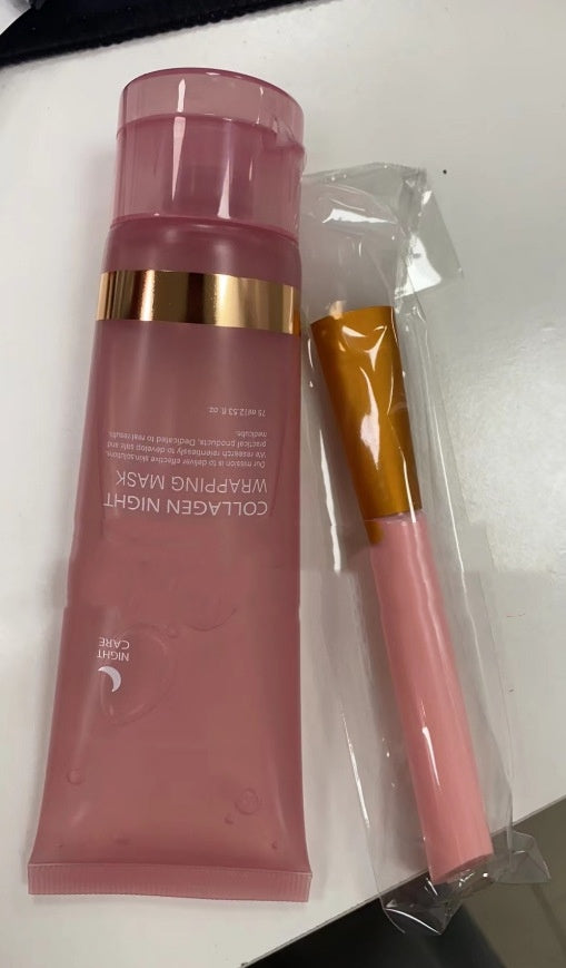 Face Night Mask Collagen Wrapping Mask Natural Ingredients