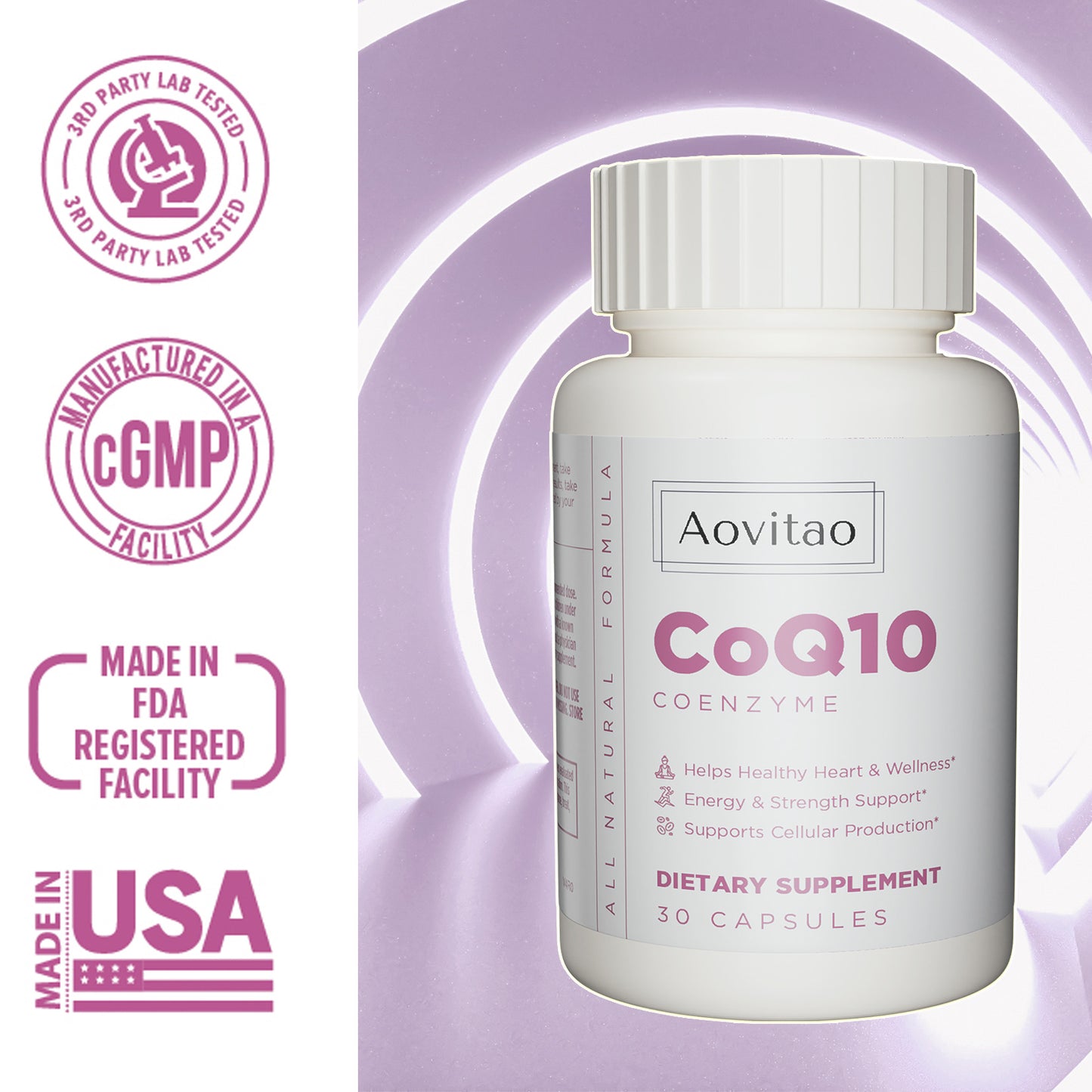 CoQ10 For Women Antioxidants Detox Menopause 200mg
