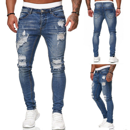 men’s ripped skinny jeans