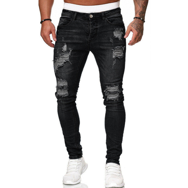 men’s ripped skinny jeans