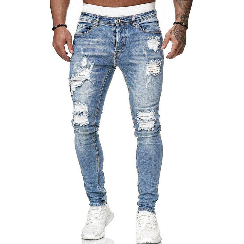 men’s ripped skinny jeans