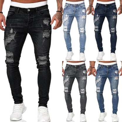 men’s ripped skinny jeans