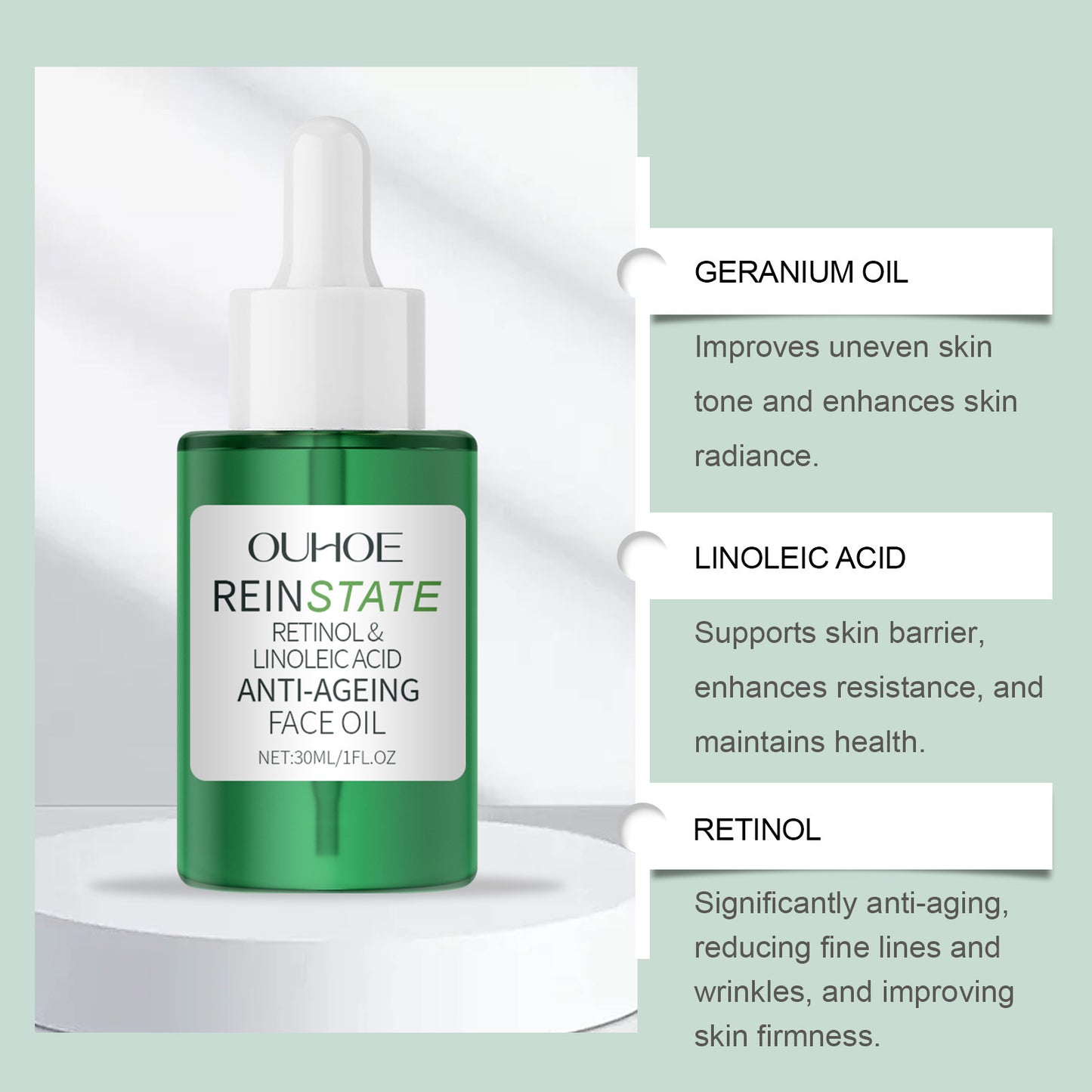Retinol Oil Repair Facial Acne Skin