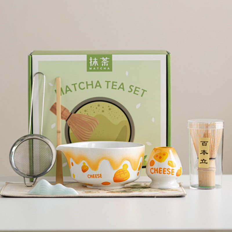 Matcha Tools Tea Whisk Bamboo Hundred Bendian Tea Set