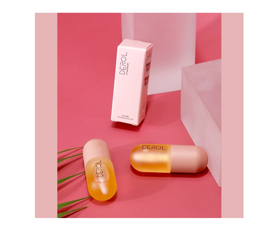 Day Night Instant Volume Lip Plumper Oil Clear Lasting Nourishing Repairing