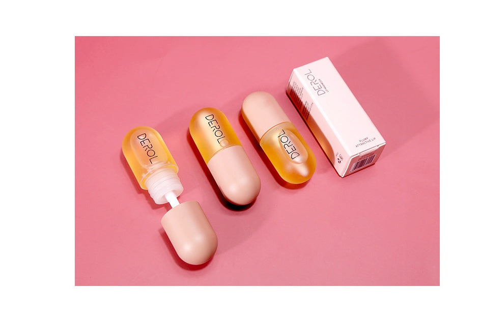 Day Night Instant Volume Lip Plumper Oil Clear Lasting Nourishing Repairing