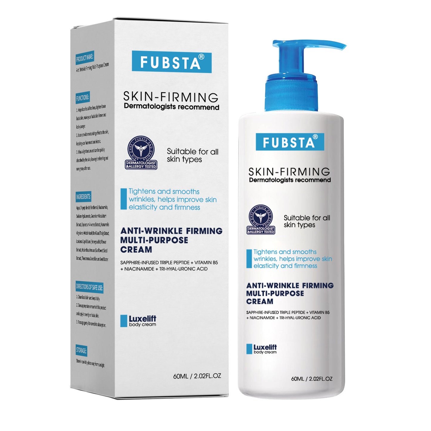 Anti-Wrinkle Skin Cream Fade Wrinkles Soft Skin Supplement Mild Repair