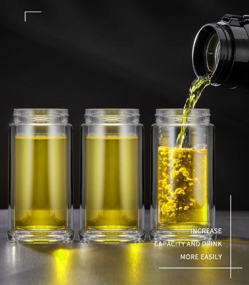 Large Capacity Vacuum Cup Men's Tea Water Separation Tea Brewing