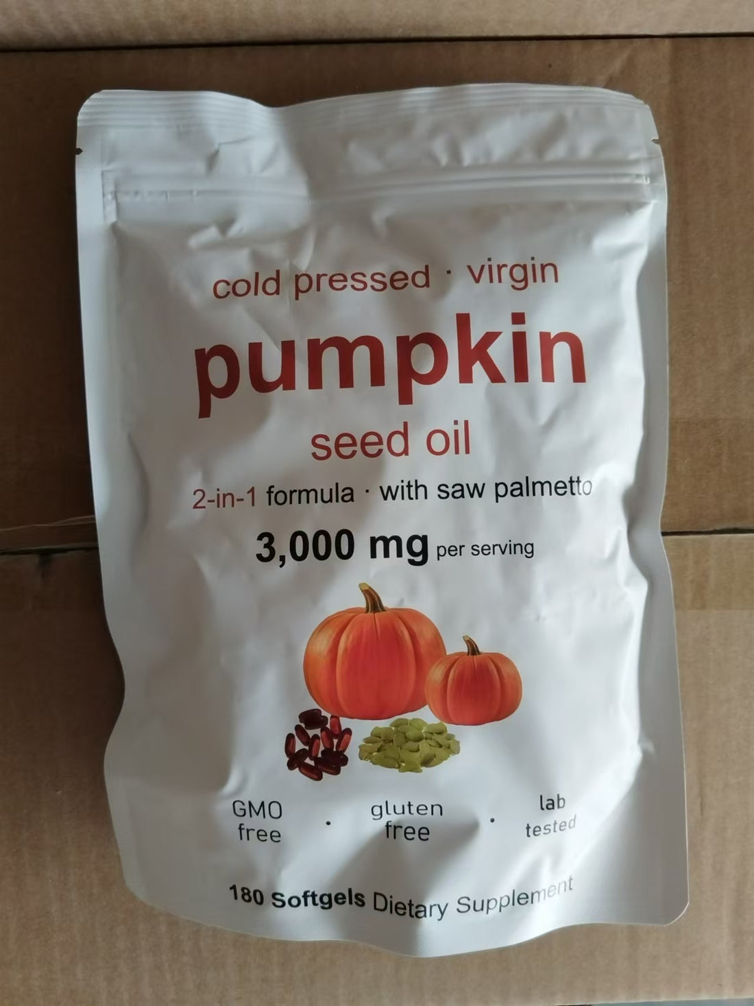 Pumpkin Seed Oil Soft Capsules Promote Bladder Function Balance