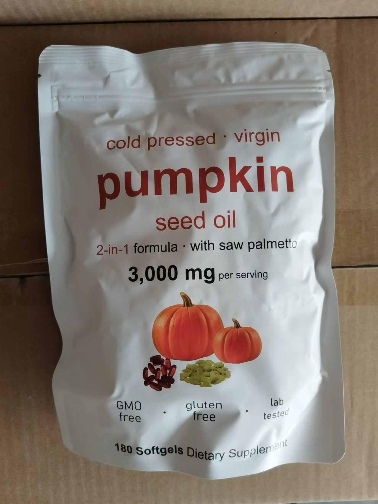 Pumpkin Seed Oil Soft Capsules Promote Bladder Function Balance