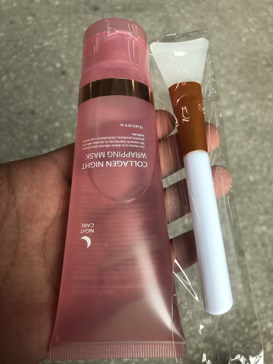 Face Night Mask Collagen Wrapping Mask Natural Ingredients