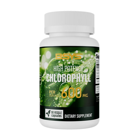 BSYS Chlorophyll Capsules   Daily Detox & Wellness Supplement