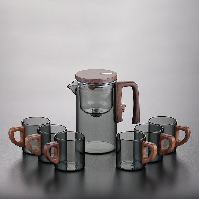 Glass Filter Tea Set Heat-resistant