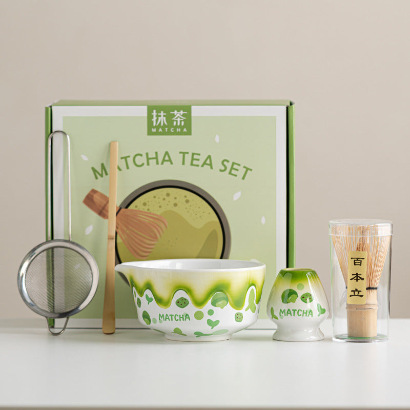 Matcha Tools Tea Whisk Bamboo Hundred Bendian Tea Set