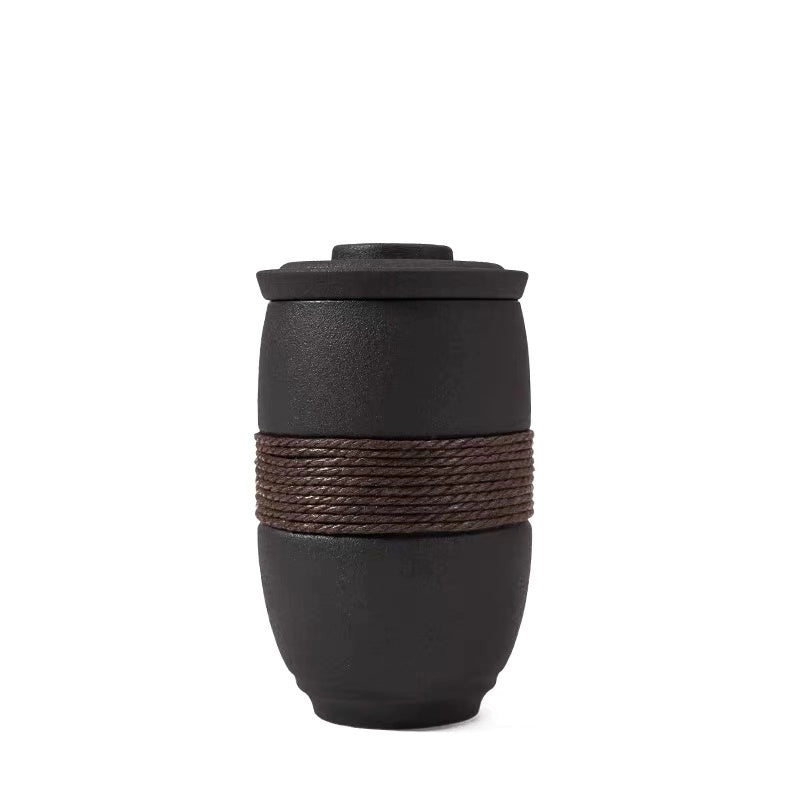 Ceramic Mug Filter Tea Cup With Lid Tea Separation Cup