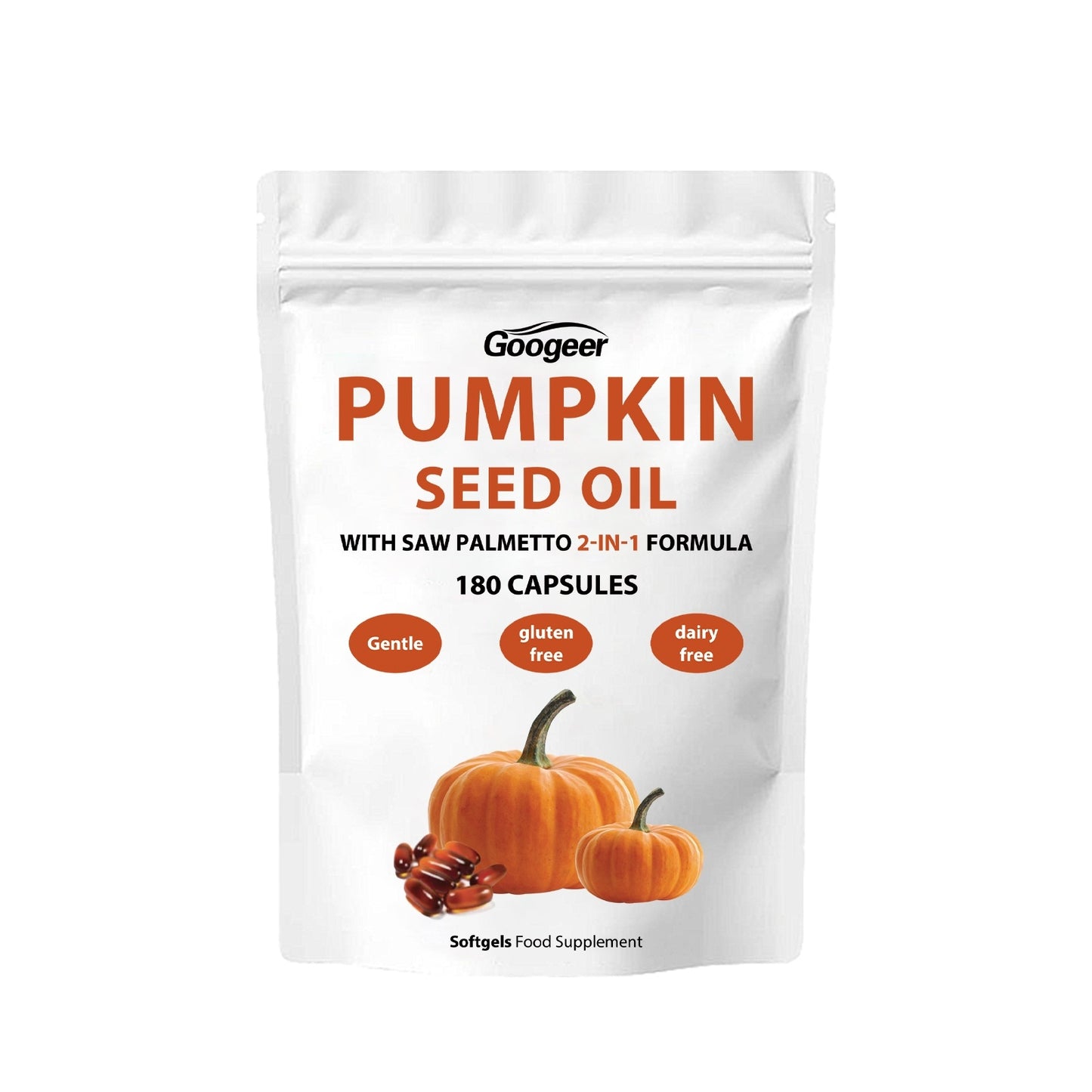 Pumpkin Seed Oil Soft Capsules Promote Bladder Function Balance