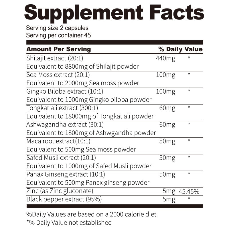 BSYS Xilaizhi Capsules 90 Capsules Men's Vitality & Energy