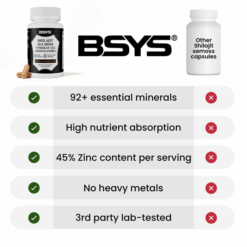 BSYS Xilaizhi Capsules 90 Capsules Men's Vitality & Energy