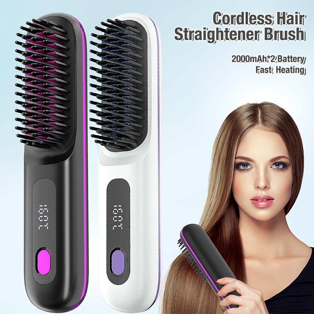 USB Wireless Household Electric Hair Straightening Comb