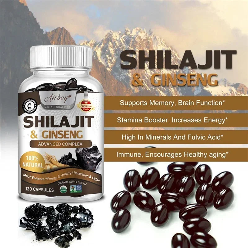 Shilajit - Energy Boost, Enhanced Performance