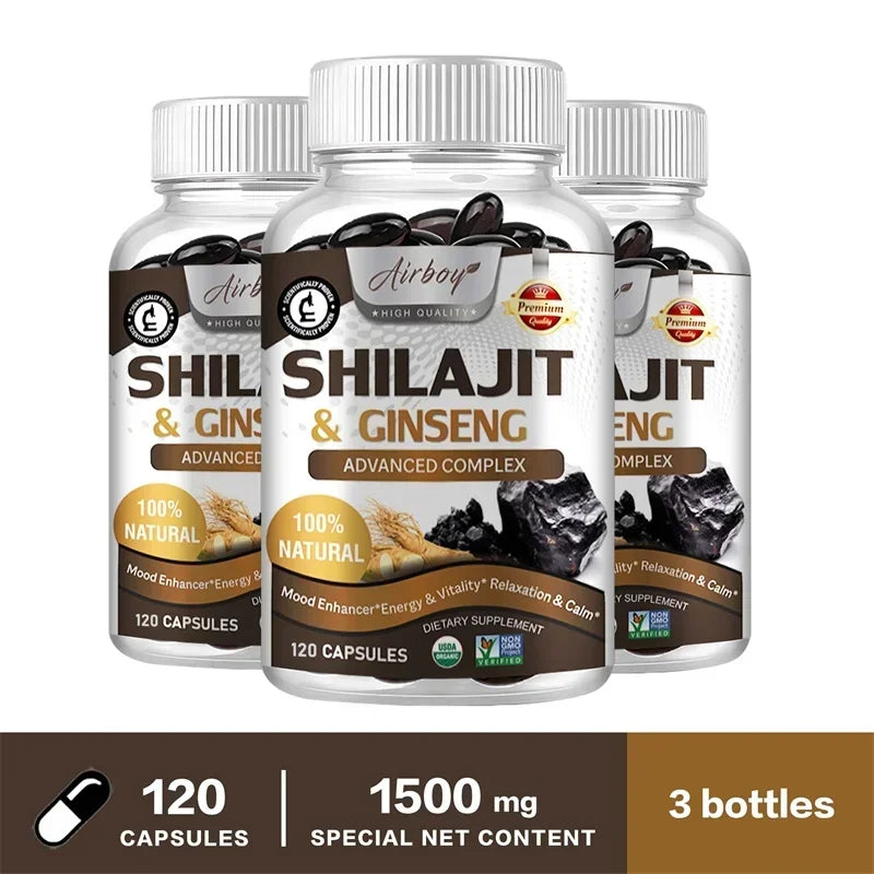 Shilajit - Energy Boost, Enhanced Performance