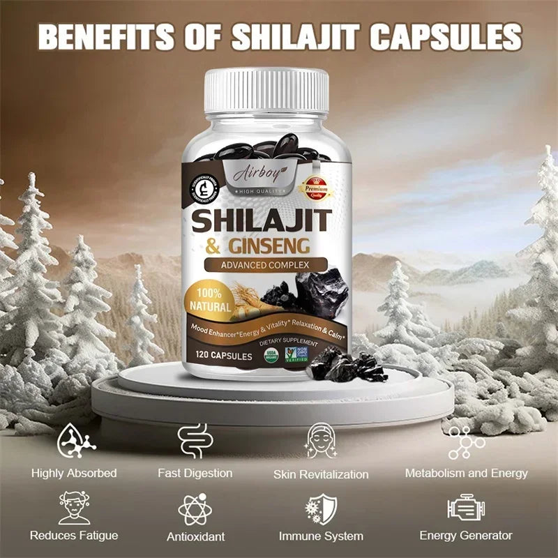 Shilajit - Energy Boost, Enhanced Performance