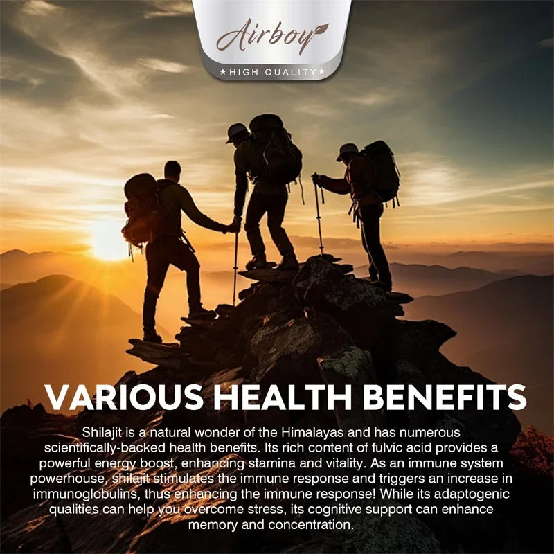 Shilajit - Energy Boost, Enhanced Performance