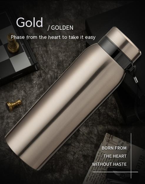 Large Capacity Vacuum Cup Men's Tea Water Separation Tea Brewing