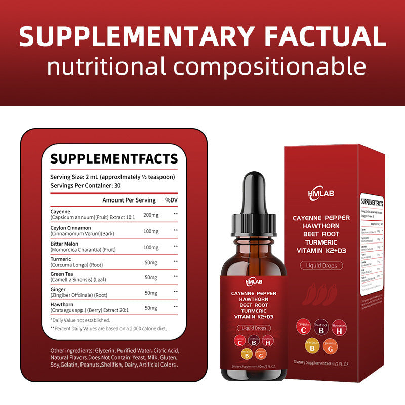 Pepper Turmeric Hormone Supplement 60ml