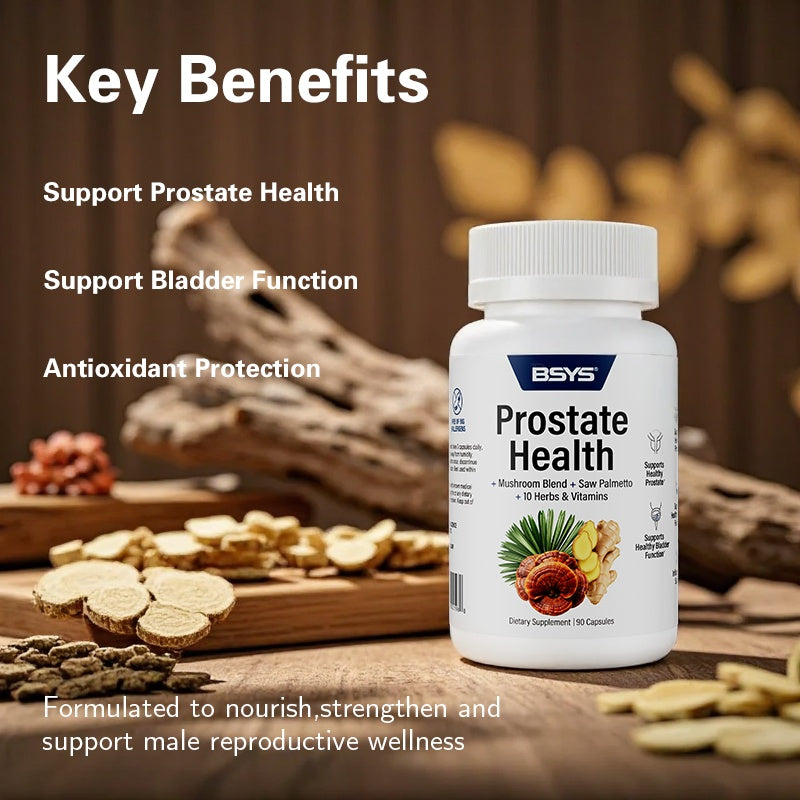 BSYS Prostate Health Capsules Urinary & Bladder Wellness
