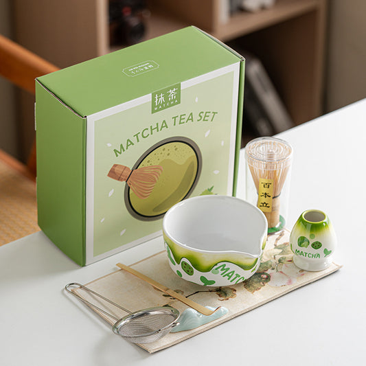 Matcha Tools Tea Whisk Bamboo Hundred Bendian Tea Set