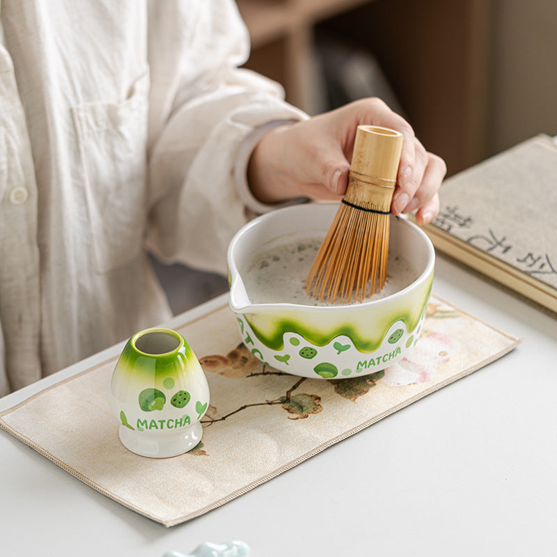 Matcha Tools Tea Whisk Bamboo Hundred Bendian Tea Set