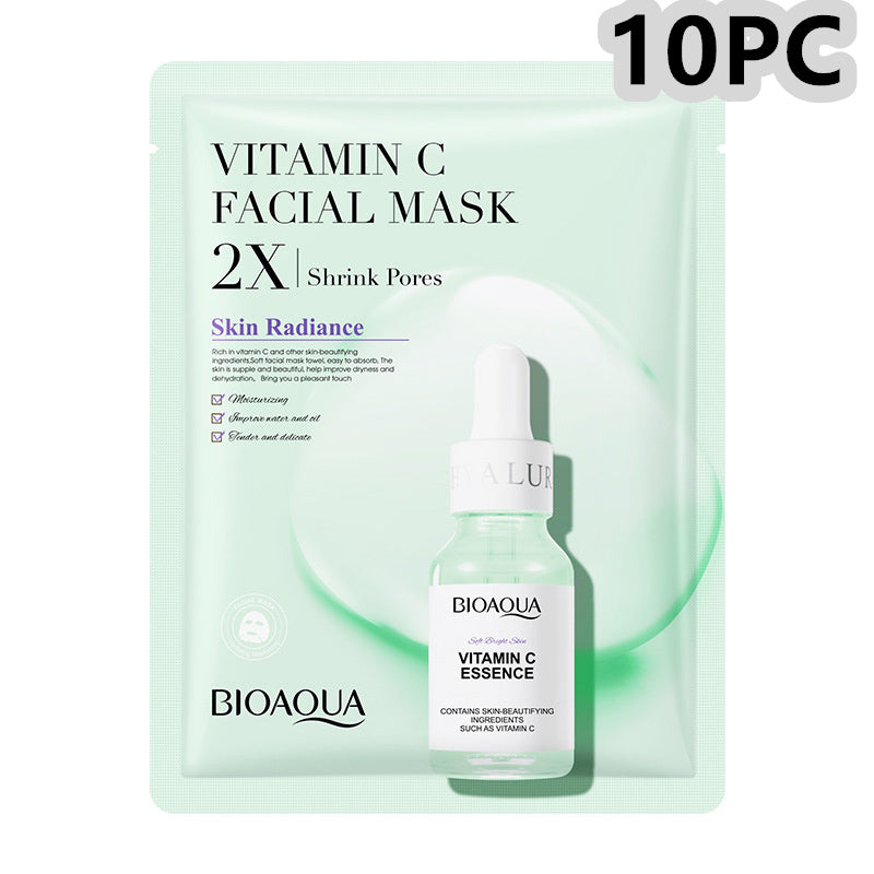 Collagen Face Mask Moisturizing Firming Face Sheet Mask Hyaluronic