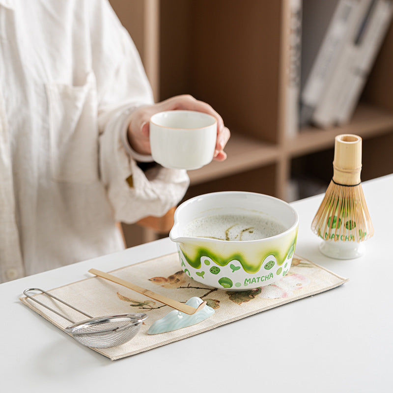 Matcha Tools Tea Whisk Bamboo Hundred Bendian Tea Set