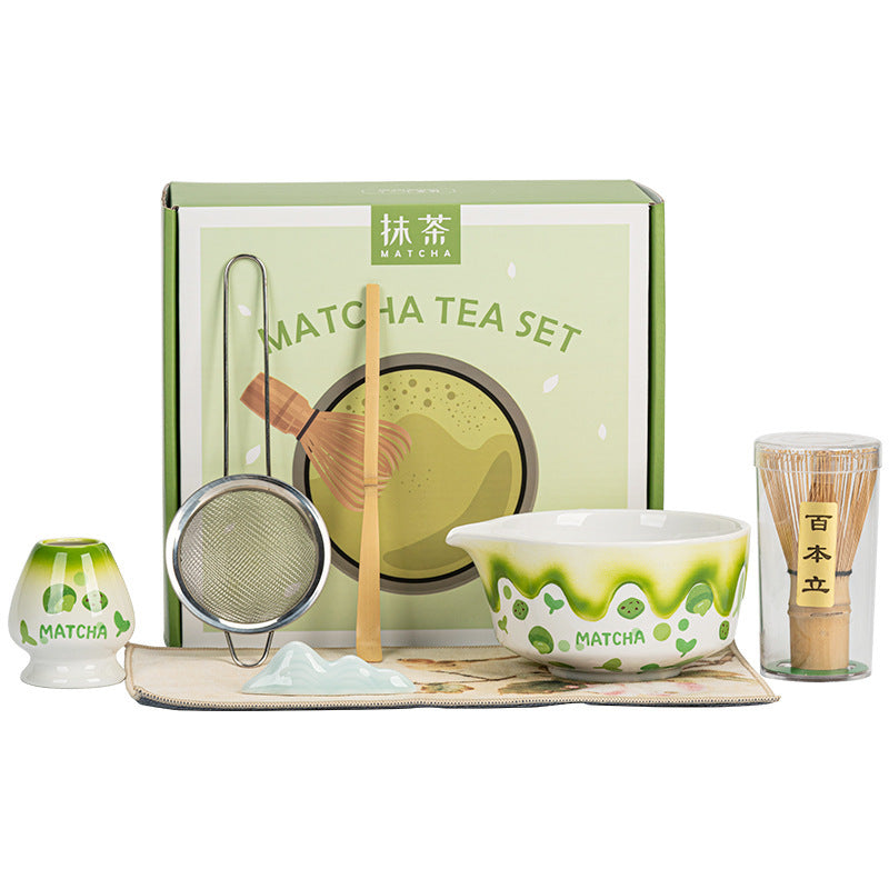 Matcha Tools Tea Whisk Bamboo Hundred Bendian Tea Set